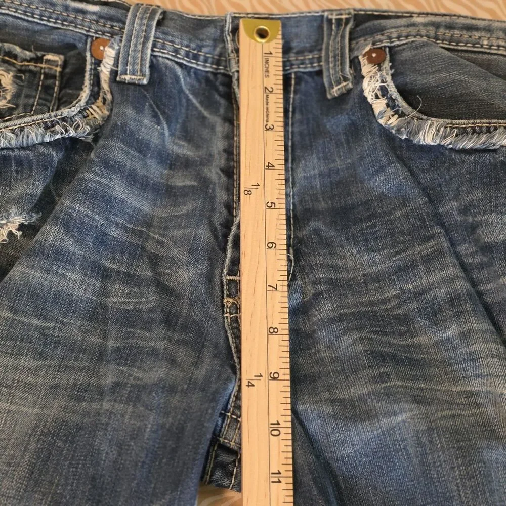 Vintage Buckle Big Star Voyager Men’s Jeans Y2K Grunge Distressed Relaxed 34x31